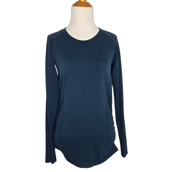 Athleta Speedlight Seamless Top Teal Small - Picture 2 of 12